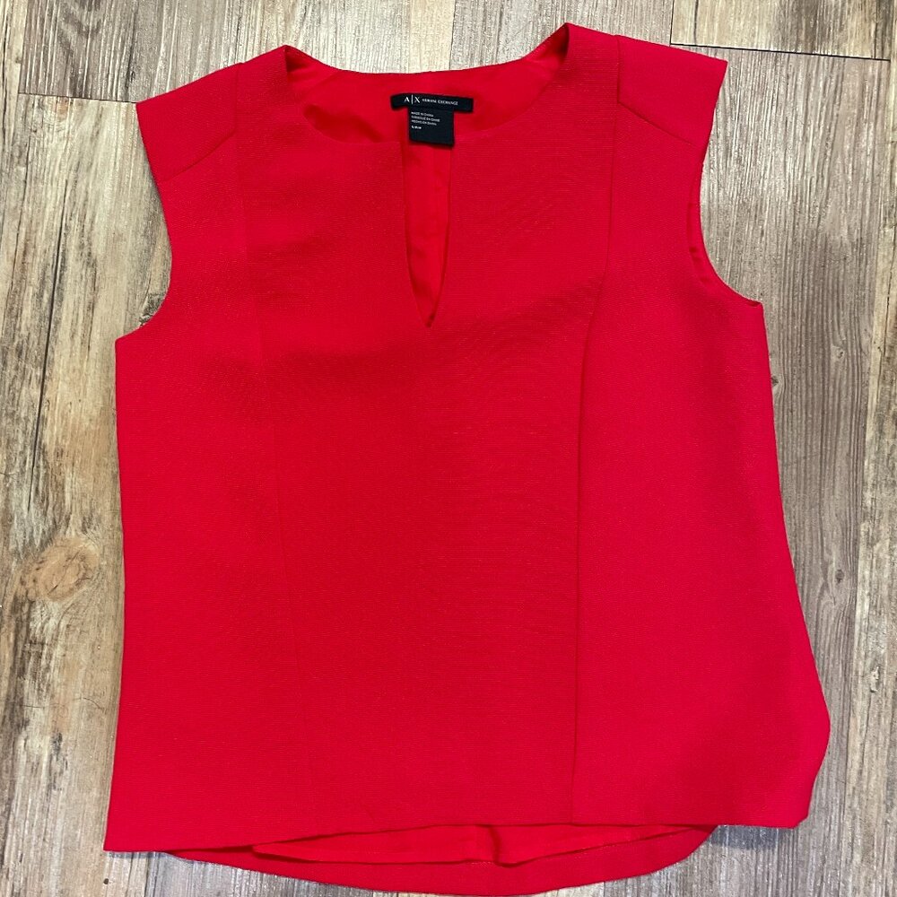 Armani Exchange Red Vest Size S/P